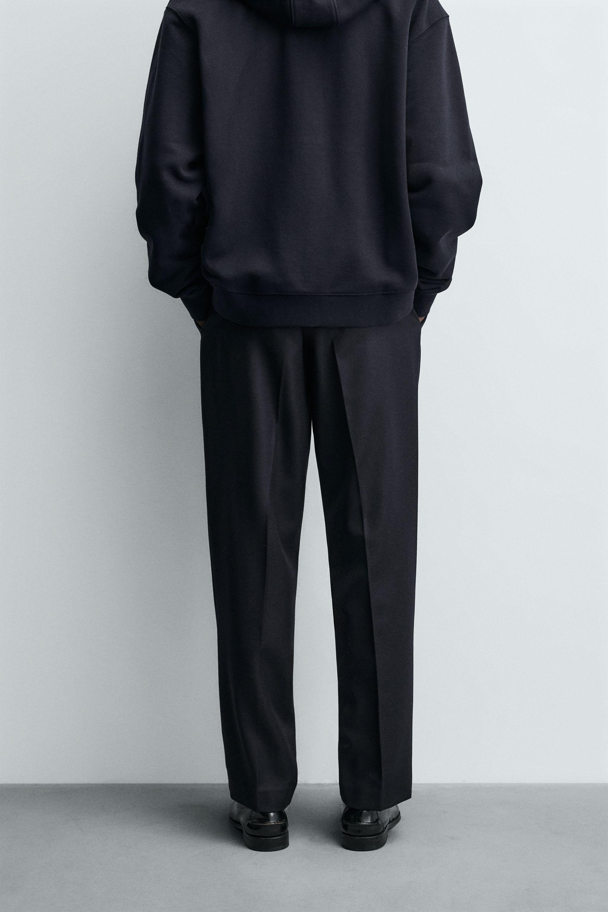 PANTALON STRUCTURÉ 100% LAINE